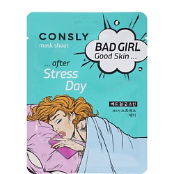Маска тканевая после тяжелого дня Bad Girl Good Skin