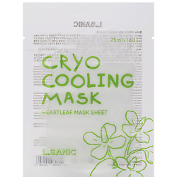 Охлаждающая тканевая маска с экстрактом Хауттюйнии Cryo Cooling Mask Heartleaf