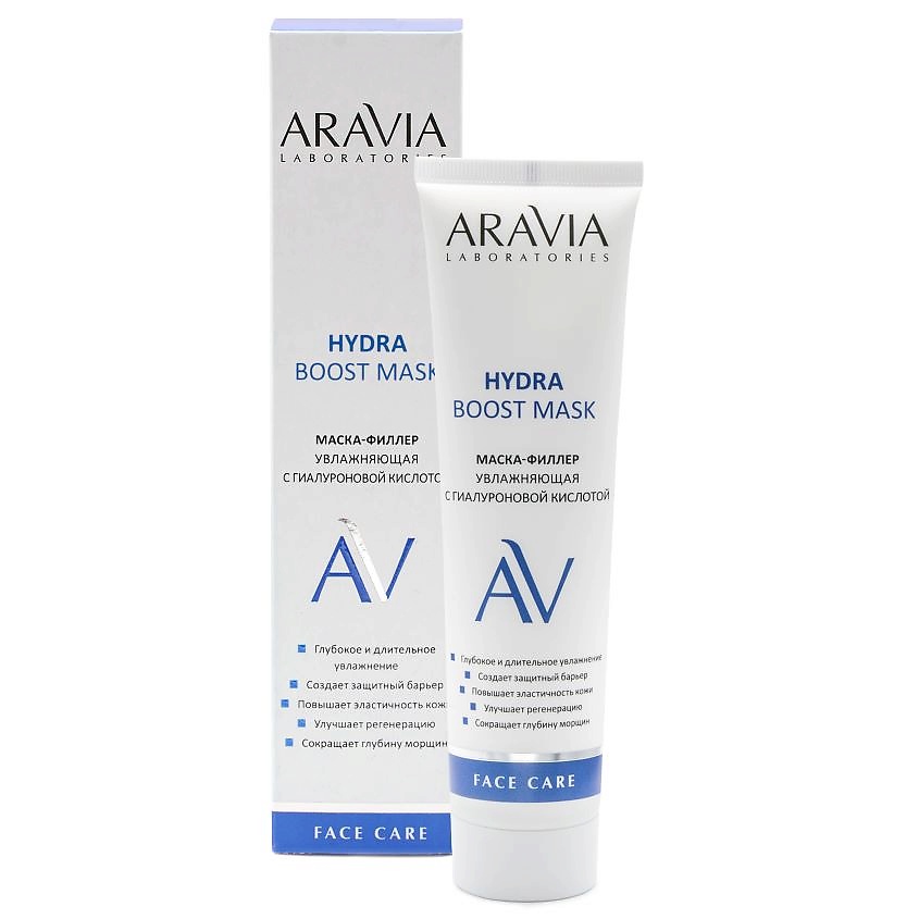 ARAVIA LABORATORIES Маска-филлер увлажняющая с гиалуроновой кислотой Hydra Boost Mask – фото 2