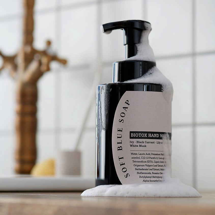 MUMCHIT Жидкое мыло Soft Blue Soap – фото 3