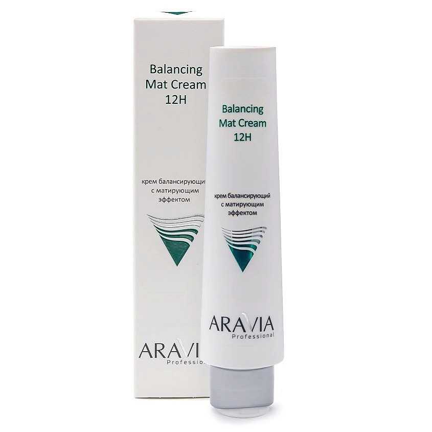 ARAVIA PROFESSIONAL Крем для лица балансирующий с матирующим эффектом Balancing Mat Cream 12H – фото 2