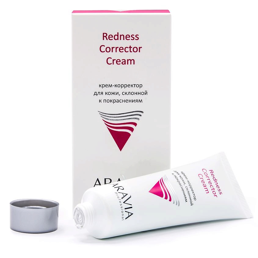 ARAVIA PROFESSIONAL Крем-корректор для кожи лица, склонной к покраснениям Redness Corrector Cream – фото 4