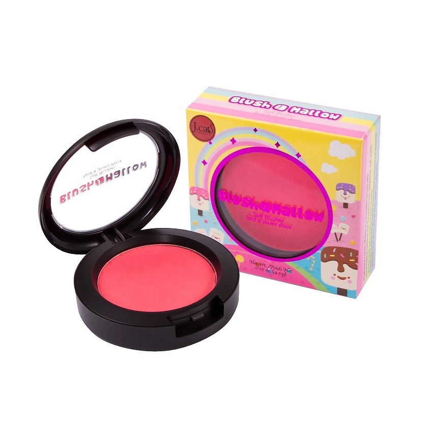 J. CAT BEAUTY Румяна для лица BlushMallow – фото 4