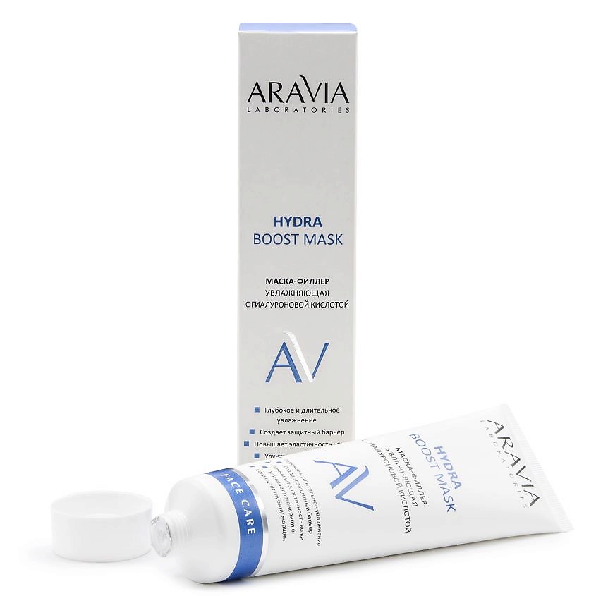 ARAVIA LABORATORIES Маска-филлер увлажняющая с гиалуроновой кислотой Hydra Boost Mask – фото 4