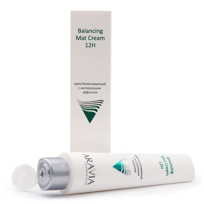 ARAVIA PROFESSIONAL Крем для лица балансирующий с матирующим эффектом Balancing Mat Cream 12H – фото 4