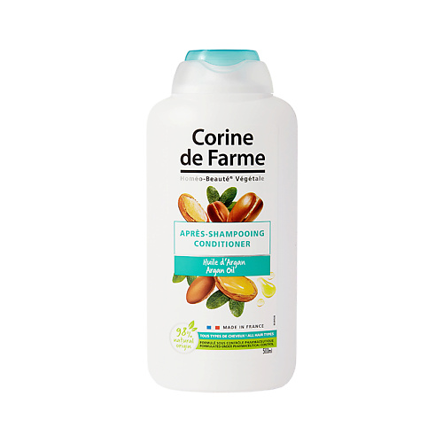 CORINE DE FARME Бальзам-ополаскиватель с Аргановым Маслом Conditioner Argan Oil 500