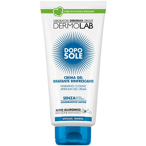 DEBORAH DERMOLAB Гель-крем увлажняющий освежающий после загара Hydrating Cooling After-Sun Gel Cream 300