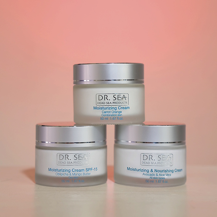 DR. SEA Крем для лица увлажняющий с маслами моркови и экстрактом апельсина Moisturising Cream – фото 7