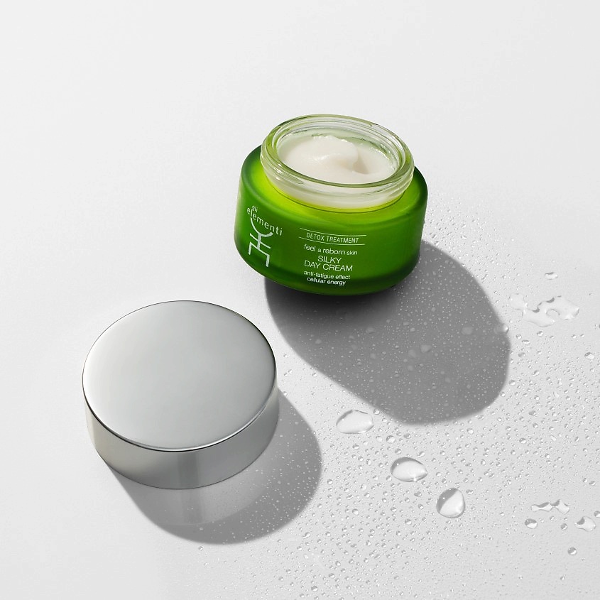 GLI ELEMENTI Крем для лица с шелковой текстурой Silky Day Cream – фото 2