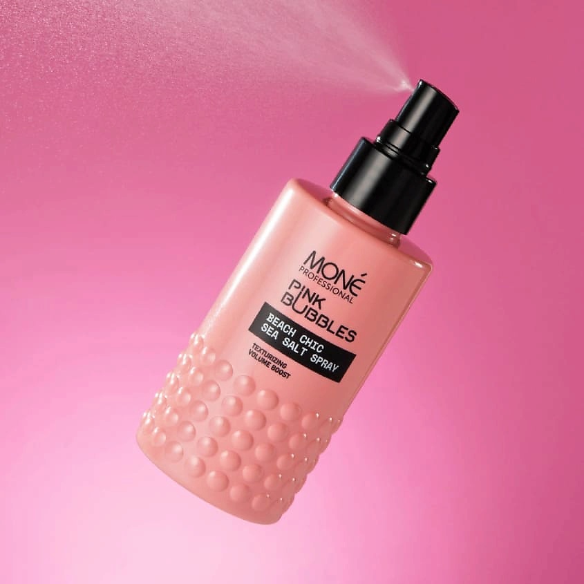 MONE PROFESSIONAL Спрей с морской солью Пляжный шик Pink Bubbles – фото 4