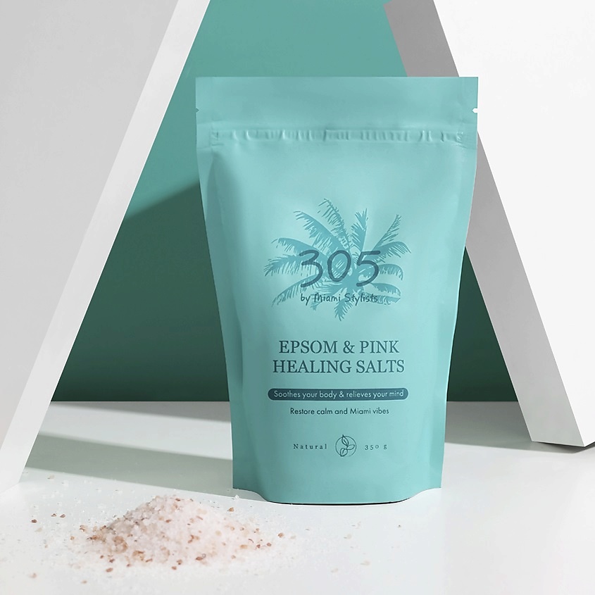 305 MIAMI SPA Микс английской и розовой соли Epsom & Healing Salts – фото 3