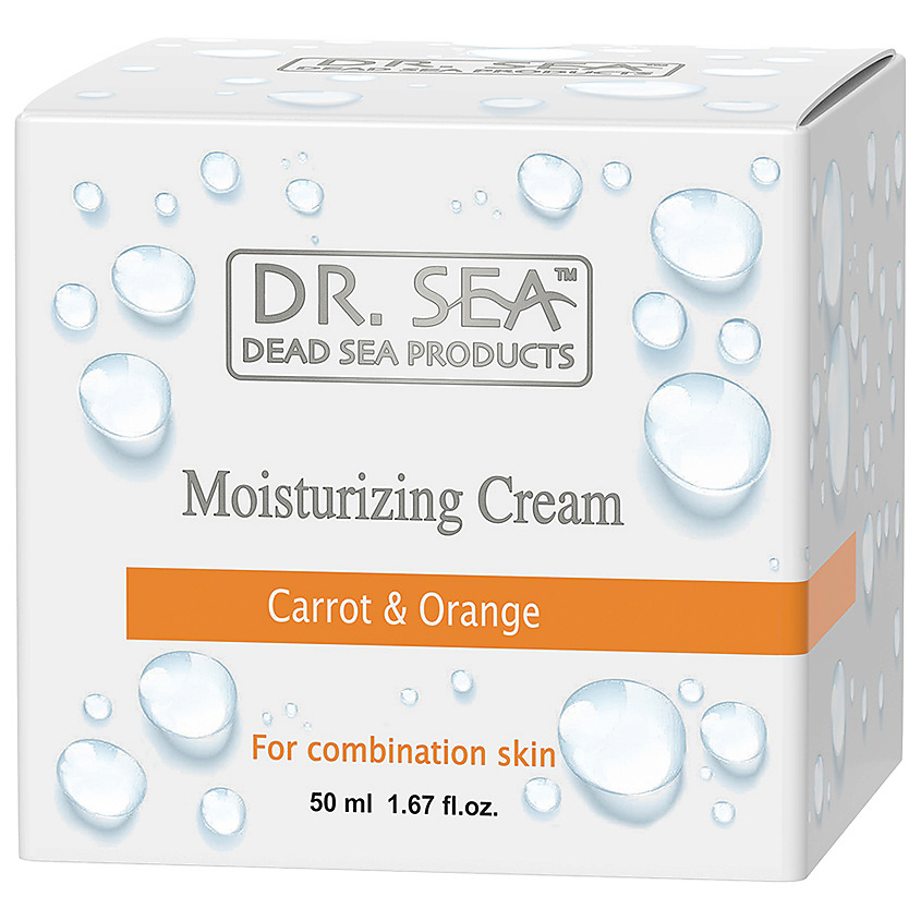 DR. SEA Крем для лица увлажняющий с маслами моркови и экстрактом апельсина Moisturising Cream – фото 2