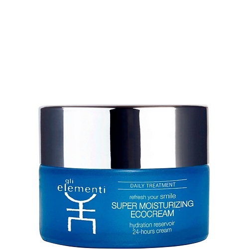 GLI ELEMENTI Крем для лица супер увлажняющий Super Moisturizing Ecocream 50