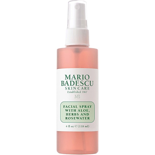 MARIO BADESCU Спрей для лица с экстрактом алоэ трав и розовой водой Facial Spray With Aloe Herbs And Rosewater 118