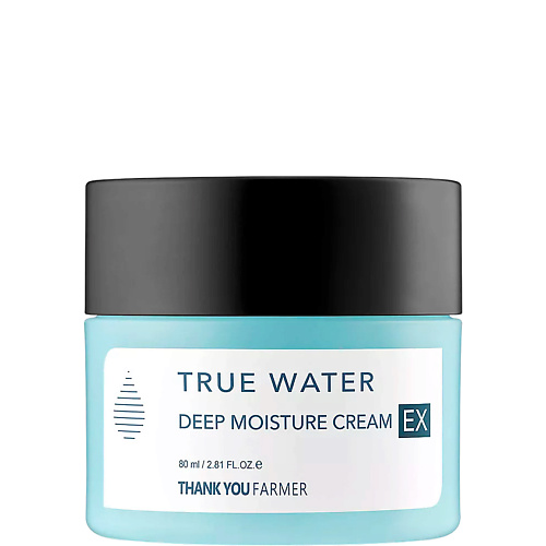 THANK YOU FARMER Крем для лица увлажняющий True Water Deep Moisture Cream 80