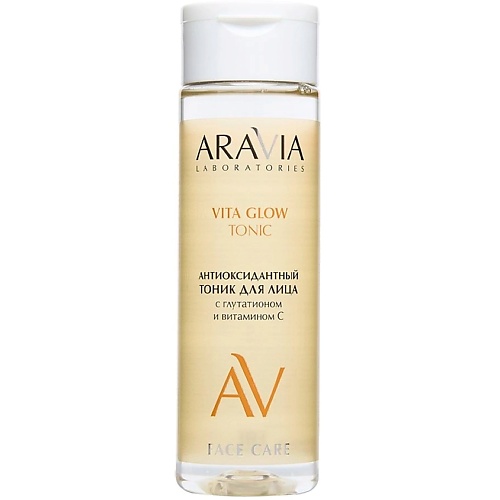 ARAVIA LABORATORIES Тоник для лица антиоксидантный с глутатионом и витамином С Vita Glow Tonic 200