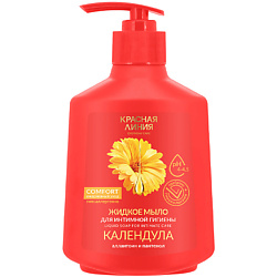 Жидкое мыло для интимной гигиены календула Liquid-intimate soap Calendula