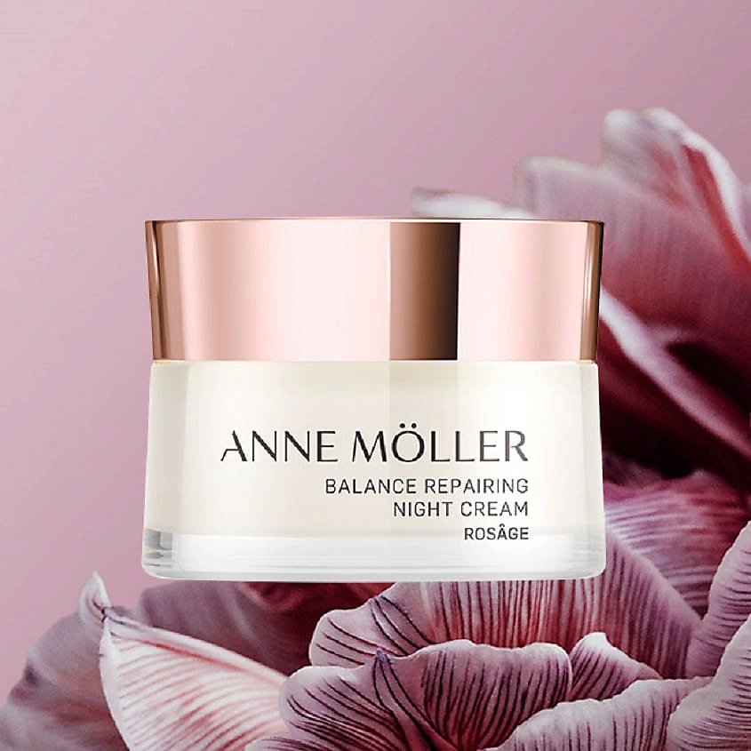 ANNE MOLLER Крем для лица ночной Rosage Balance Repairing Night Cream – фото 2