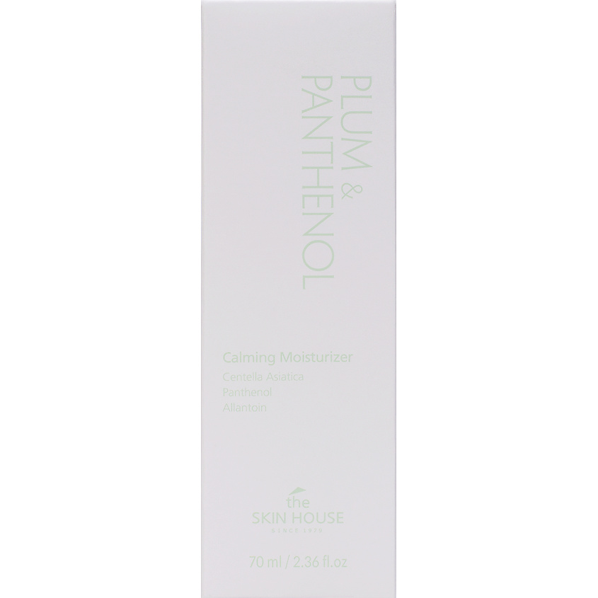 THE SKIN HOUSE Увлажняющий и успокаивающий крем с экстрактом сливы и пантенолом Plum & Panthenol Calming Moisturizer – фото 2