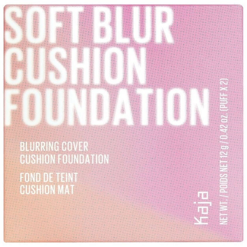 KAJA Тональная основа-кушон для лица Soft blur cushion foundation – фото 3