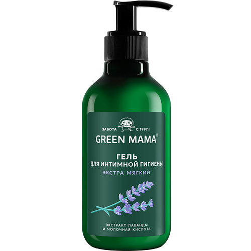 GREEN MAMA Гель для интимной гигиены extra soft Natural Skin Care 300
