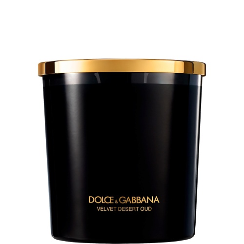 DOLCE&GABBANA Ароматическая свеча Velvet Deset Oud 240