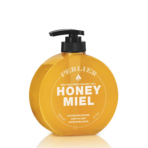 PERLIER Мыло для рук жидкое "мыло без мыла" Honey Miel 300