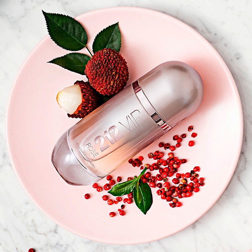 CAROLINA HERRERA 212 Vip Rosé, Парфюмерная вода, спрей 80 мл – фото 3