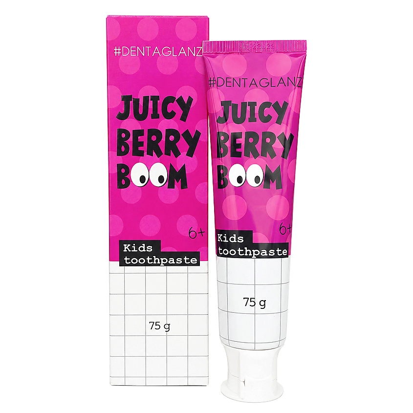 #DENTAGLANZ Детская зубная паста Juicy Berry Boom – фото 2