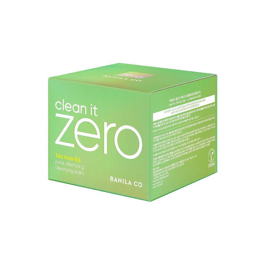 BANILA CO Бальзам для лица очищающий поры Clean It Zero Pore Clarifying Cleansing Balm Tea tree - Ex – фото 3