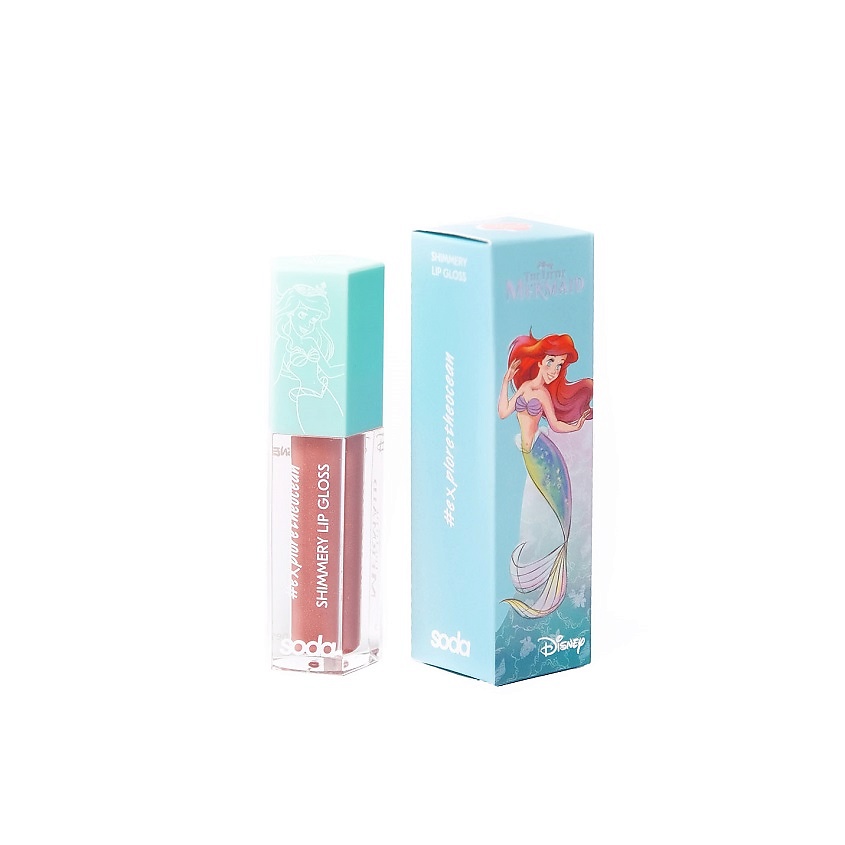 SODA Блеск для губ SHIMMERY LIP GLOSS #exploretheocean – фото 3