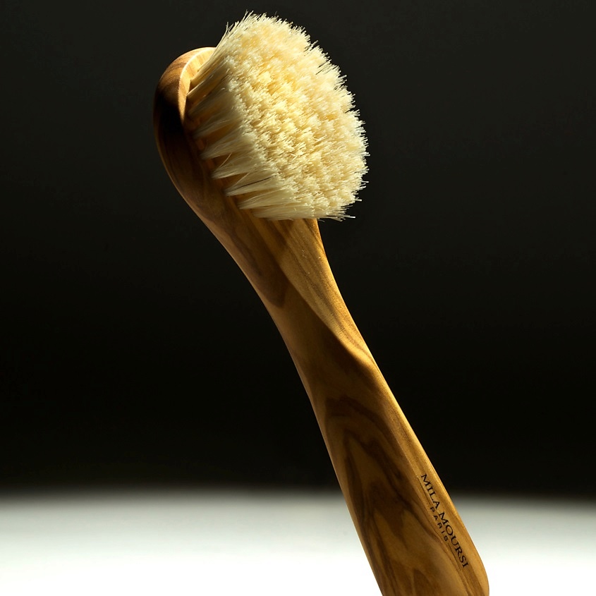 MILA MOURSI Щетка для сухого массажа, улучшающая цвет лица Mila Moursi Complexion Brush – фото 4