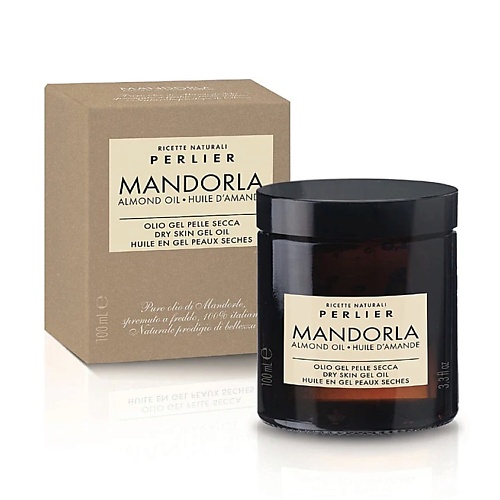 PERLIER Гель-масло для тела для сухой кожи с миндалем Mandorla Almond Oil Dry Skin Gel Oil 100