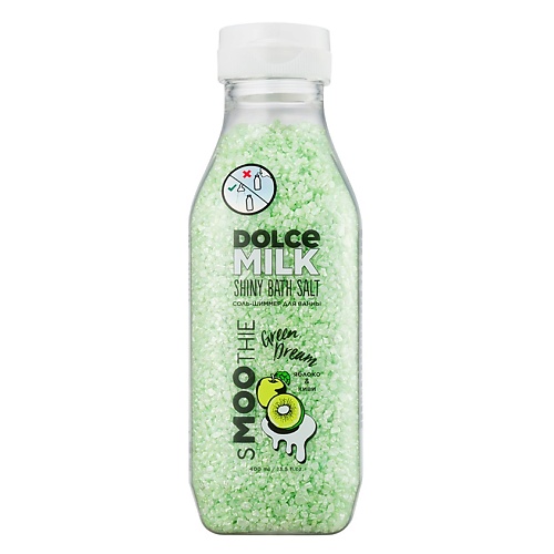 DOLCE MILK Соль-шиммер для ванны «ГРИН ДРИМ» 400
