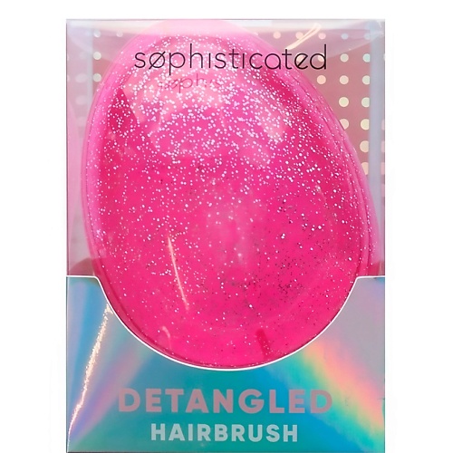 ЛЭТУАЛЬ SOPHISTICATED Щётка для волос SOPHISTICATED EGG PINK GLITTER