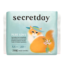 Прокладки ежедневные хлопковые Pure Love XS