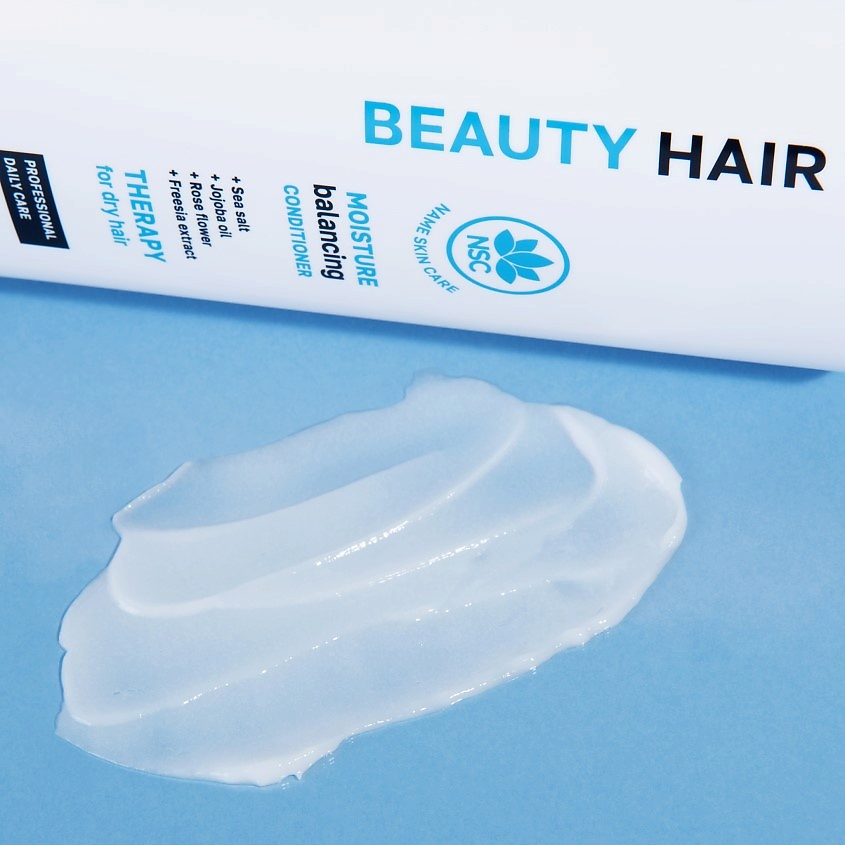 NAME SKIN CARE Кондиционер увлажняющий для сухих и обезвоженных волос Beauty Hair Moisture Balancing Conditioner, 1000 мл – фото 2