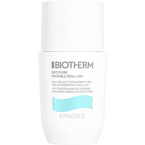 BIOTHERM Роликовый дезодорант-антиперспирант Deo Pure Invisible 75
