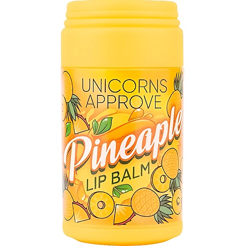 UNICORNS APPROVE Бальзам для губ в форме банки ананас Pineaple Lip Balm