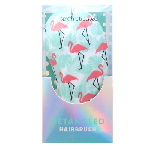 ЛЭТУАЛЬ Щётка для волос эргономичной формы FLAMINGO SOPHISTICATED