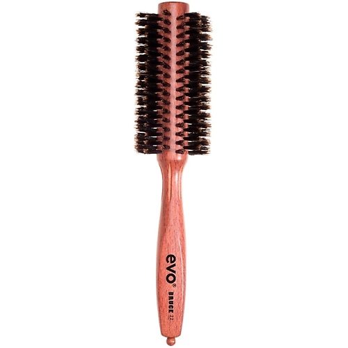 EVO [Брюс] Круглая щетка с натуральной щетиной для волос 22мм evo bruce 22 natural bristle radial brush