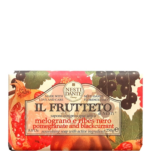 NESTI DANTE Мыло Il Frutteto Pomegranate & Blackcurrant