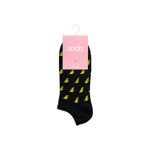 SODA Носки женские, черные