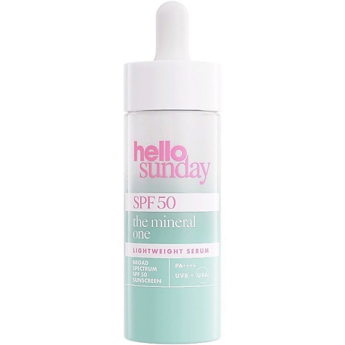 HELLO SUNDAY Сыворотка для лица SPF 50 The Mineral One Lightweight Serum 30