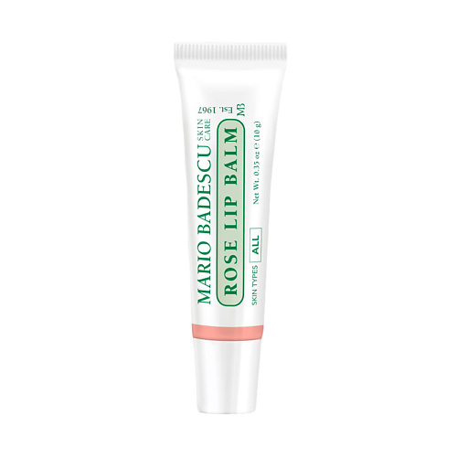 MARIO BADESCU Бальзам для губ с розой Lip Balm