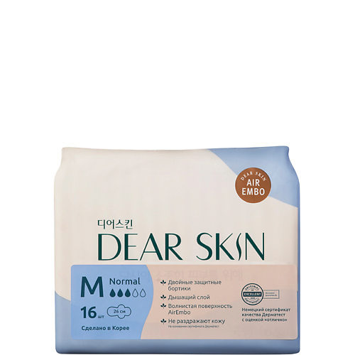 DEAR SKIN Гигиенические прокладки Air Embo Regular